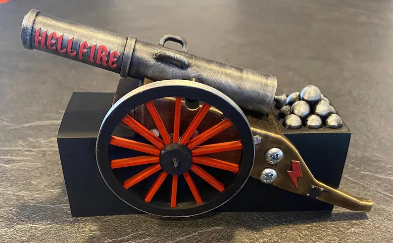 AC/DC pinball cannon mod by Silverball Mods — photo 02