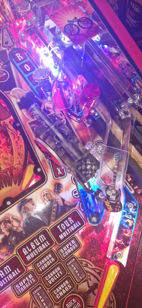 AC/DC pinball cannon mod by Silverball Mods — photo 05
