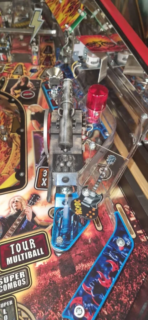 AC/DC pinball cannon mod by Silverball Mods — photo 06