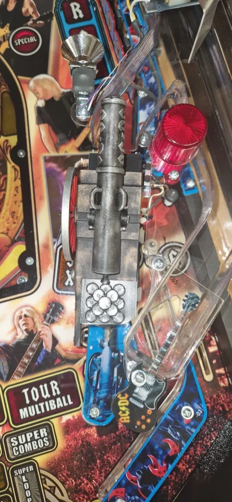 AC/DC pinball cannon mod by Silverball Mods — photo 07