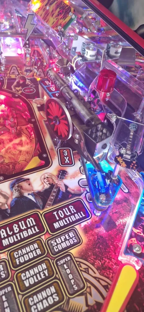 AC/DC pinball cannon mod by Silverball Mods — photo 08