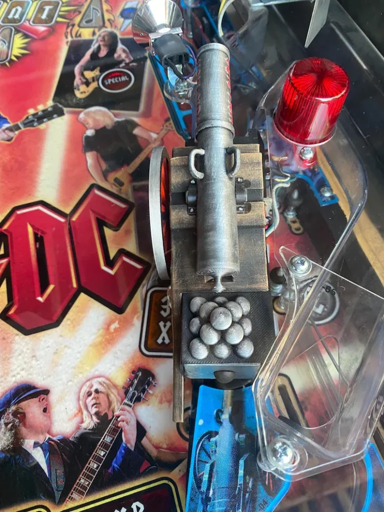 AC/DC pinball cannon mod by Silverball Mods — photo 10