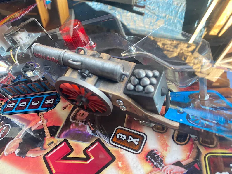 AC/DC pinball cannon mod by Silverball Mods — photo 11