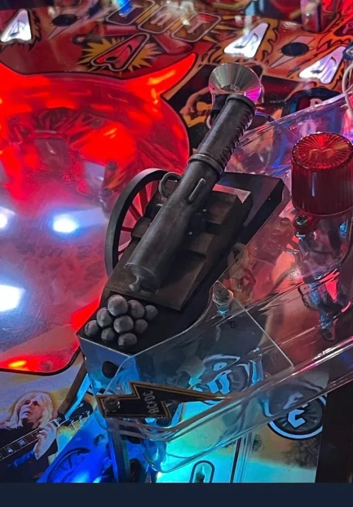 AC/DC pinball cannon mod by Silverball Mods — photo 17