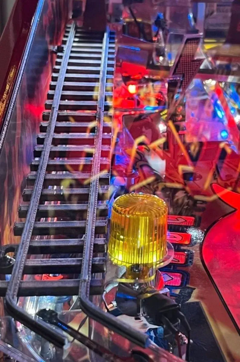 AC/DC pinball rail mod by Silverball Mods — photo 02