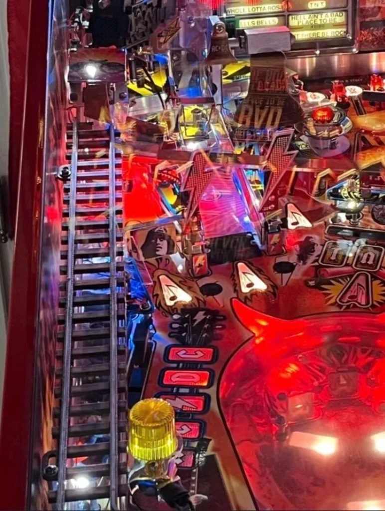 AC/DC pinball rail mod by Silverball Mods — photo 04