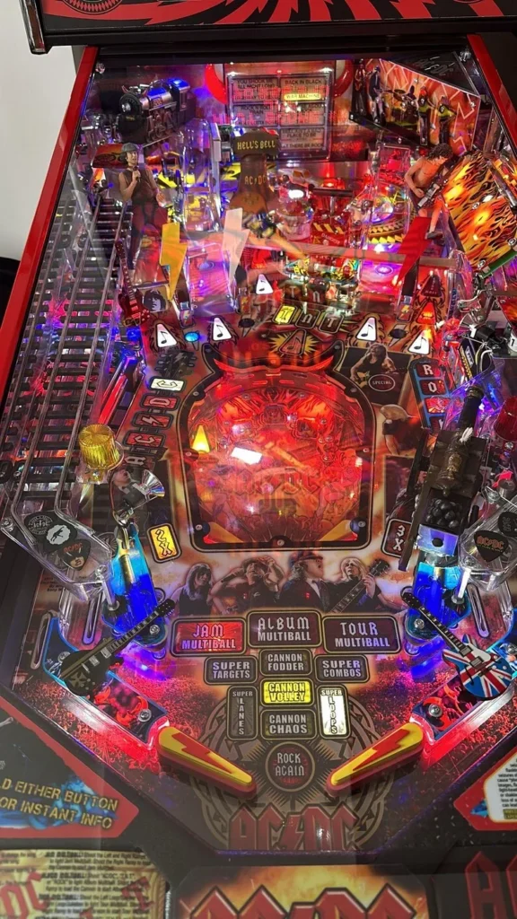 AC/DC pinball rail mod by Silverball Mods — photo 08