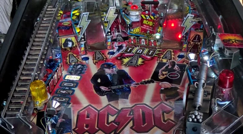 AC/DC pinball rail mod by Silverball Mods — photo 12