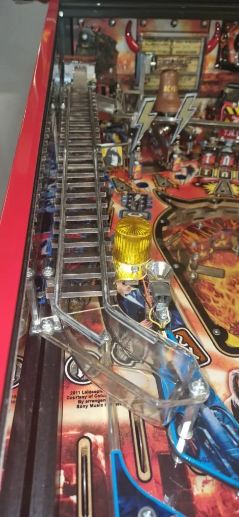 AC/DC pinball rail mod by Silverball Mods — photo 13