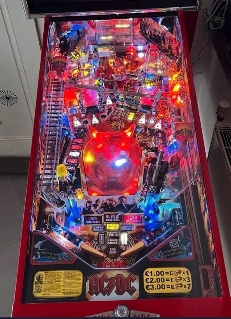 AC/DC pinball rail mod by Silverball Mods — photo 16