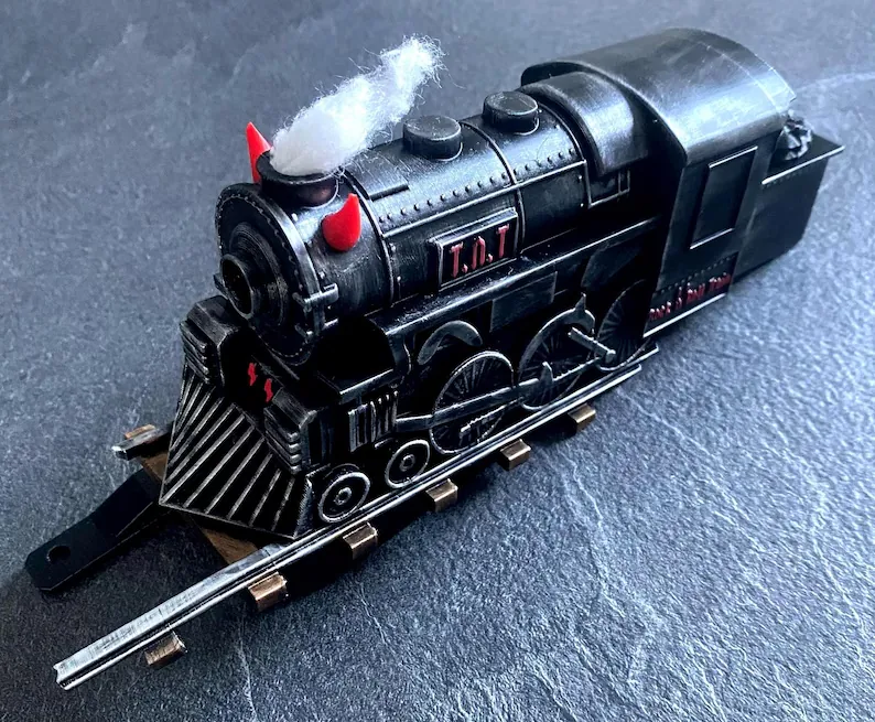 AC/DC TNT Train pinball mod by Silverball Mods — photo 03