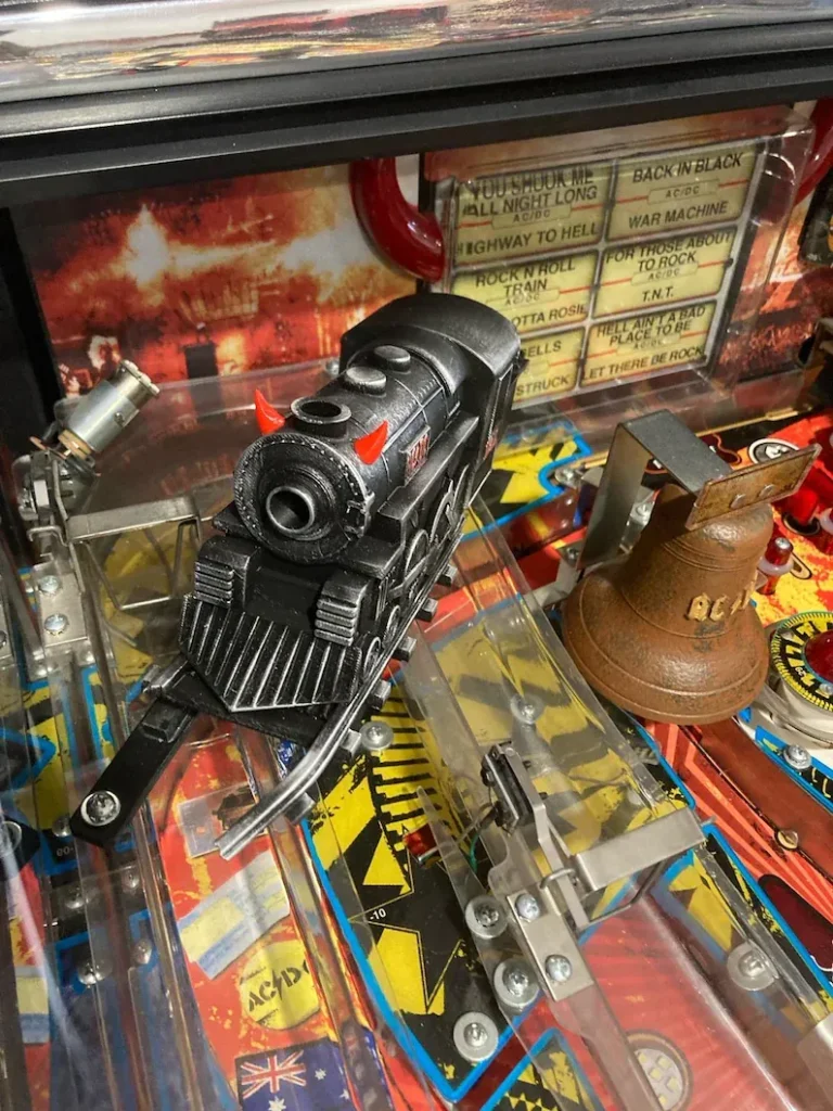 AC/DC TNT Train pinball mod by Silverball Mods — photo 04