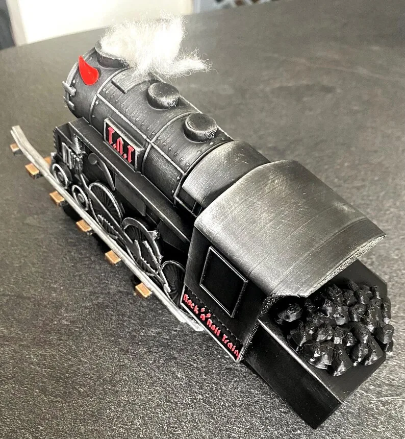 AC/DC TNT Train pinball mod by Silverball Mods — photo 08