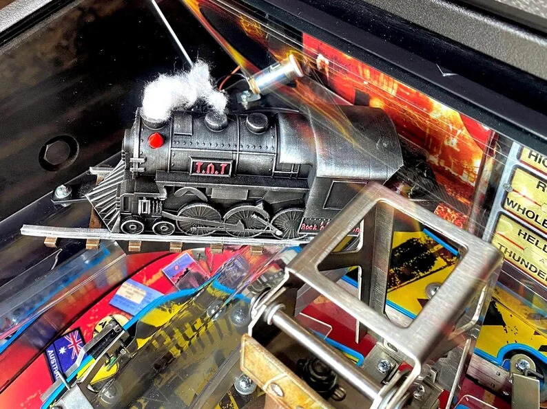 AC/DC TNT Train pinball mod by Silverball Mods — photo 12